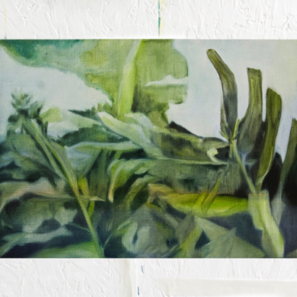BORDER, 2014, oil on canvas, 30x24cm